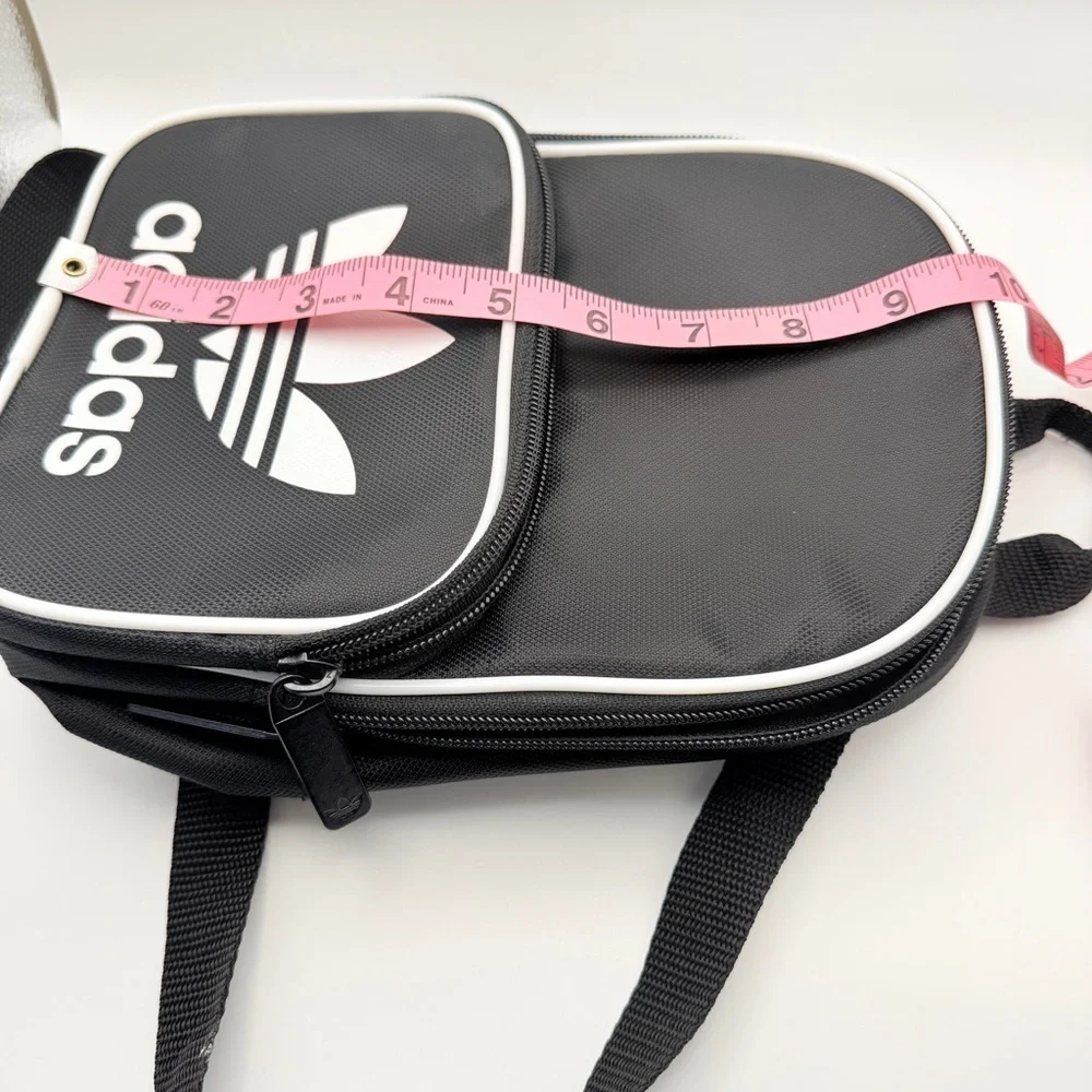 Adidas Classic Black and White Mini Backpack - Picture 10 of 12